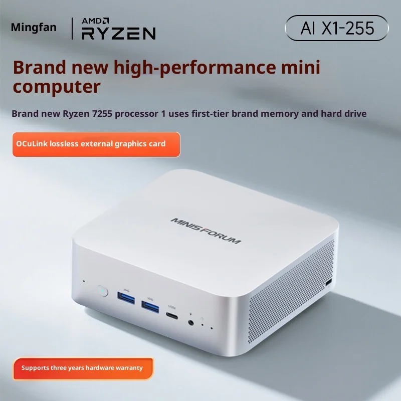 Pc Gaming Ryzen 7 - MINISFORUM X1-255: Harici GPU, Oyun ve
