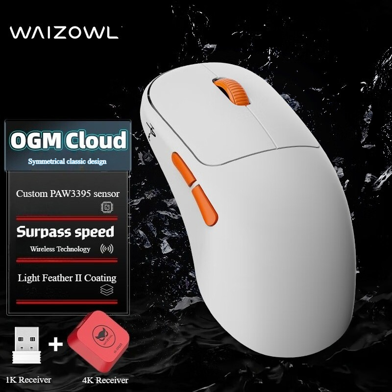 Pc Gaming Cloud - Waizowl OGM Bulut Kablosuz Oyun Faresi