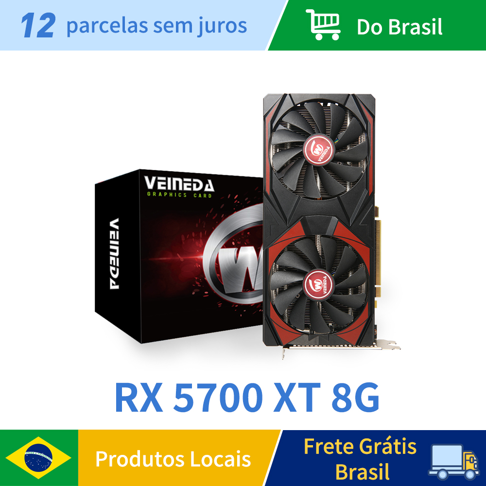 Pc Gaming Graphics Card - Veineda RX 5700XT 8 GB Grafik