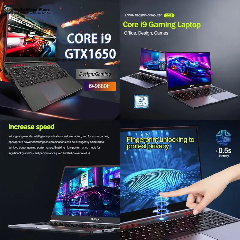 Pc Gaming Graphics Card - Yeni 16.1 İnç Core I9 9880H