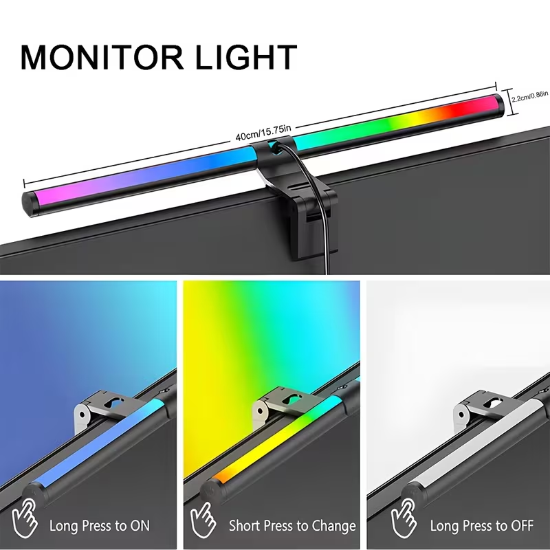 USB Güçlü LED Monitör Işık Çub - Pc Gaming Rgb incelemesi ve fiyatı