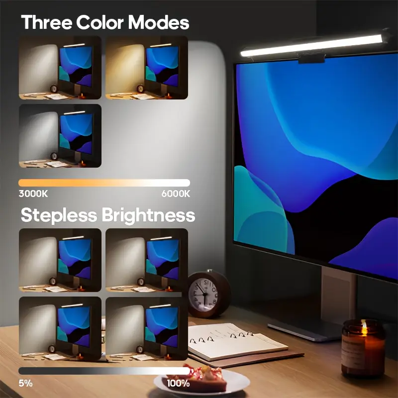 USB Güçlü LED Monitör Işık Çub - Pc Gaming Rgb incelemesi ve fiyatı