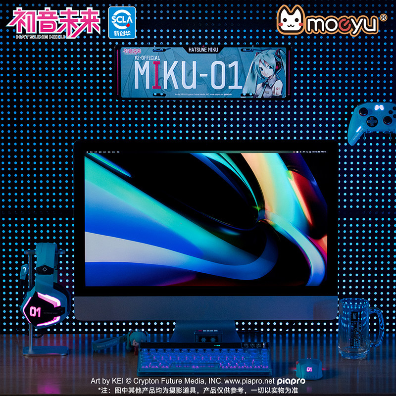 Dekoratif Plaka Süsü Hatsune M - Pc Gaming Hatsune Miku incelemesi ve fiyatı