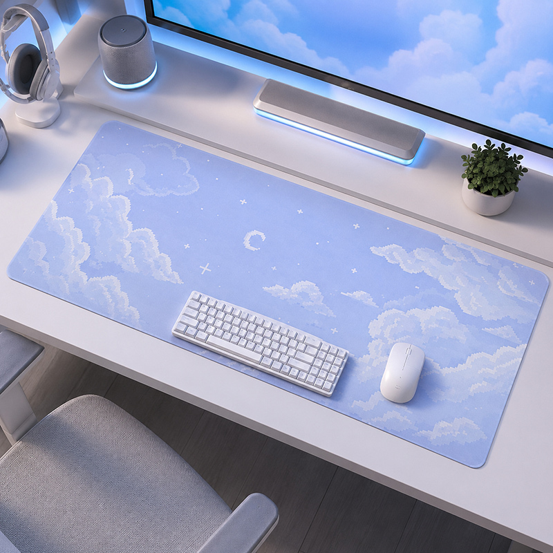 Mouse Pad Blue Moon Cloud Sky  - Pc Gaming Cloud incelemesi ve fiyatı