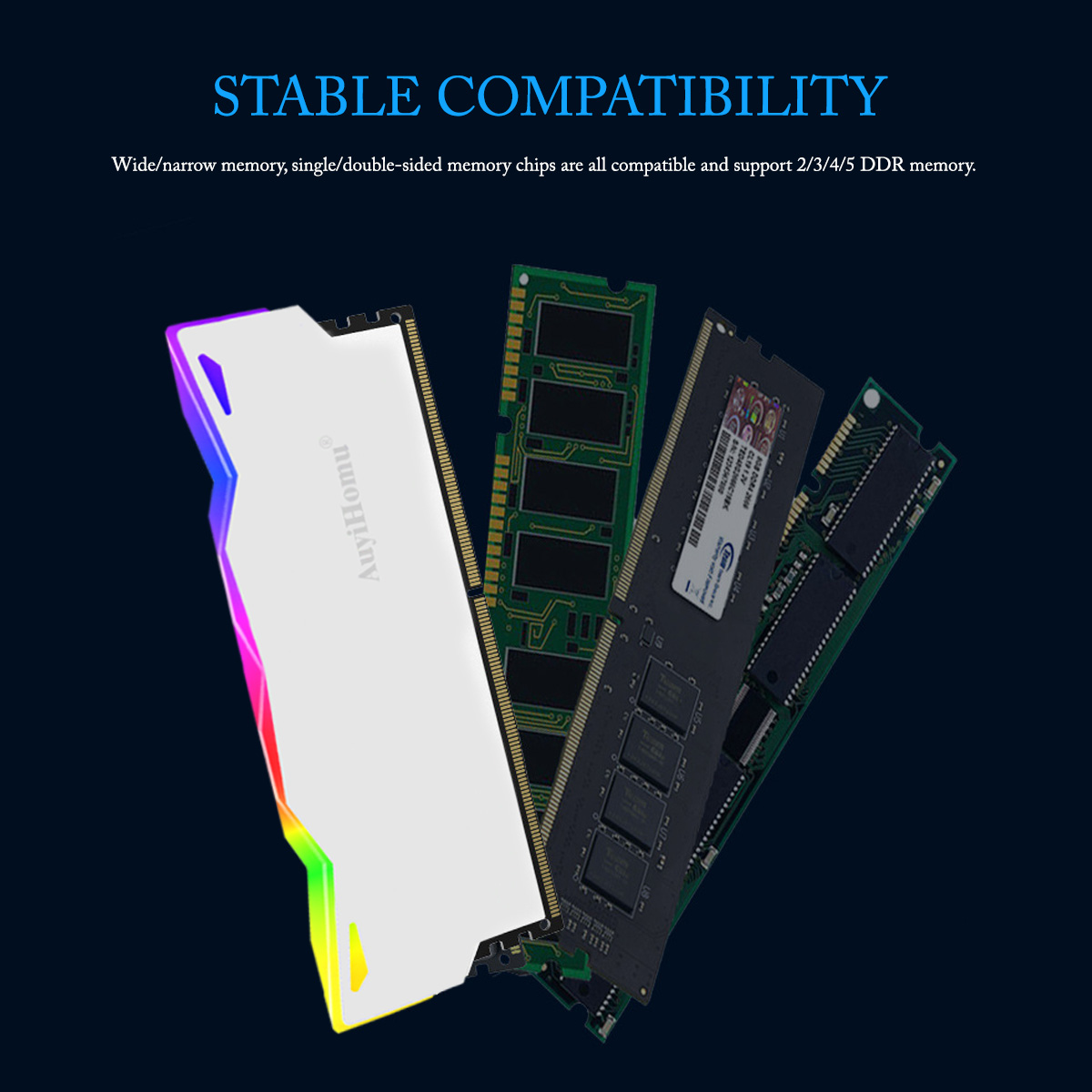 AuyiHomu RGB Soğutucu, 5V 3Pin - Pc Gaming Rgb incelemesi ve fiyatı