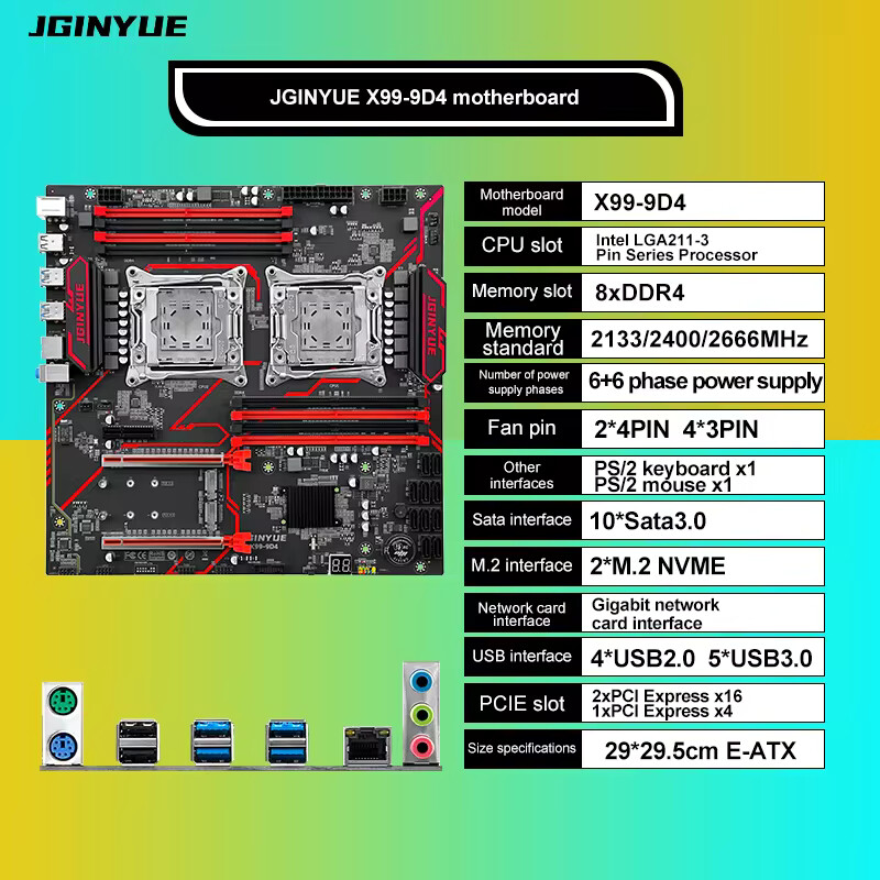 X99 Çift Anakartlı İşlemci Yuv - Pc Gaming Xeon incelemesi ve fiyatı